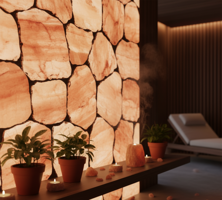 Premium Himalayan Salt Bricks and Wall Tiles for Luxury Interior Design Projects