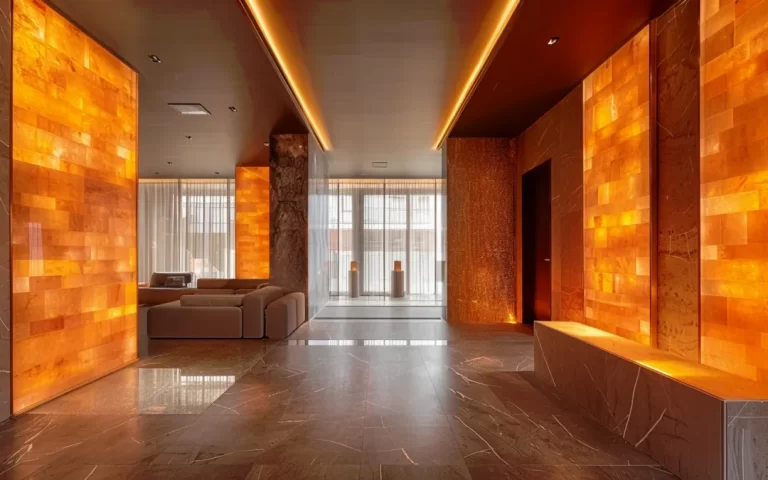 Export Quality Himalayan Salt Tiles for International Interior Design Projects
